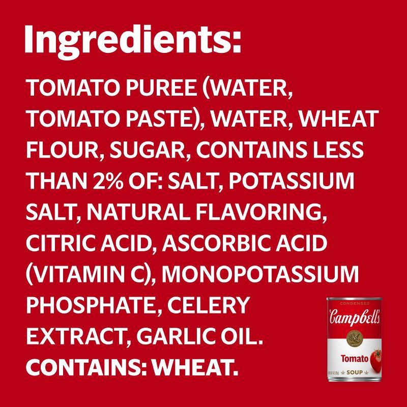 slide 8 of 13, Campbell's Condensed Tomato Soup - 42oz/4ct, 42 oz, 4 ct