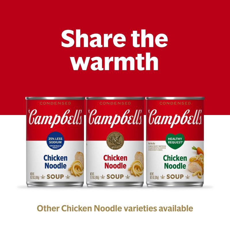 slide 10 of 13, Campbell's Condensed Chicken Noodle Soup - 42oz/4pk, 42 oz, 4 ct