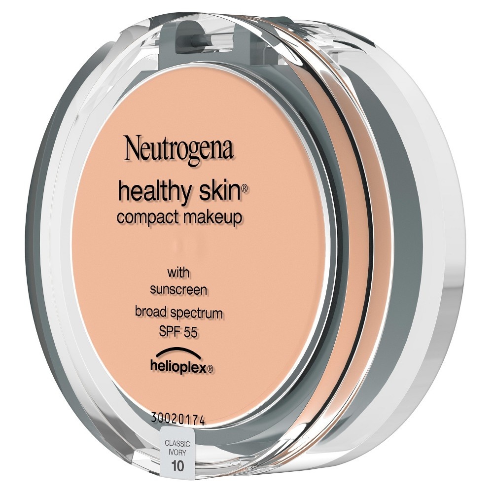 slide 7 of 8, Neutrogena Healthy Skin Compact Makeup with SPF 55 - Classic Ivory 10 - 0.35oz, 1 ct