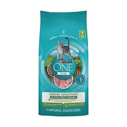 Purina One Indoor Advantage Real Turkey Dry Cat Food - 7 Lb
