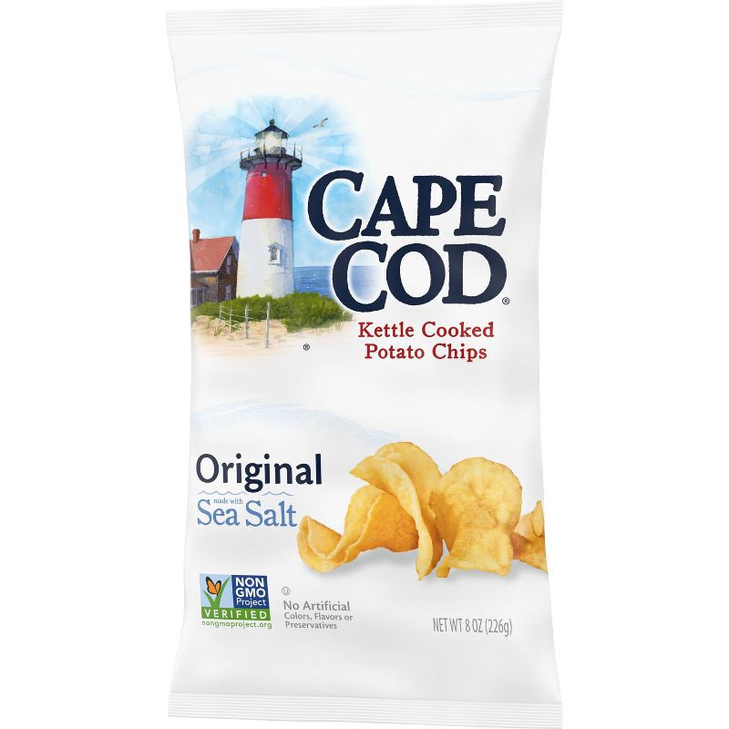 slide 9 of 10, Cape Cod Potato Chips Original Kettle Cooked Chips - 8oz, 8 oz