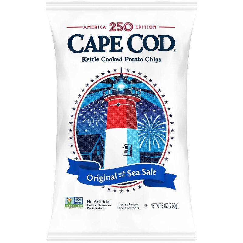 slide 1 of 13, Cape Cod Potato Chips Original Kettle Cooked Chips - 8oz, 8 oz