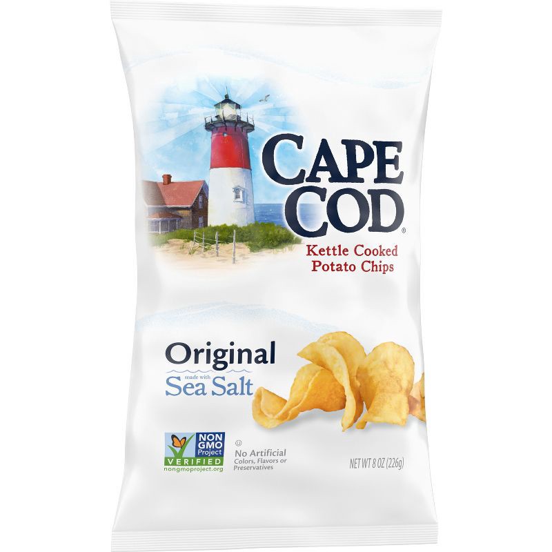 slide 9 of 10, Cape Cod Potato Chips Original Kettle Cooked Chips - 8oz, 8 oz