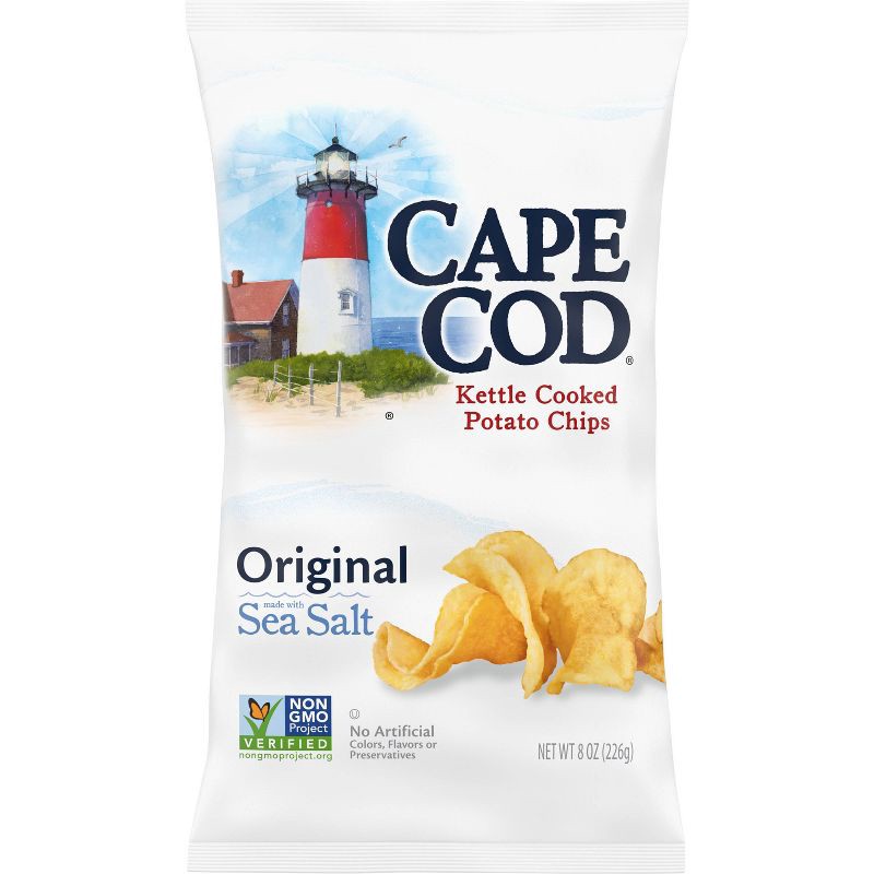 slide 1 of 13, Cape Cod Potato Chips Original Kettle Cooked Chips - 8oz, 8 oz