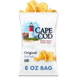 Cape Cod Potato Chips Original Kettle Cooked Chips - 8oz