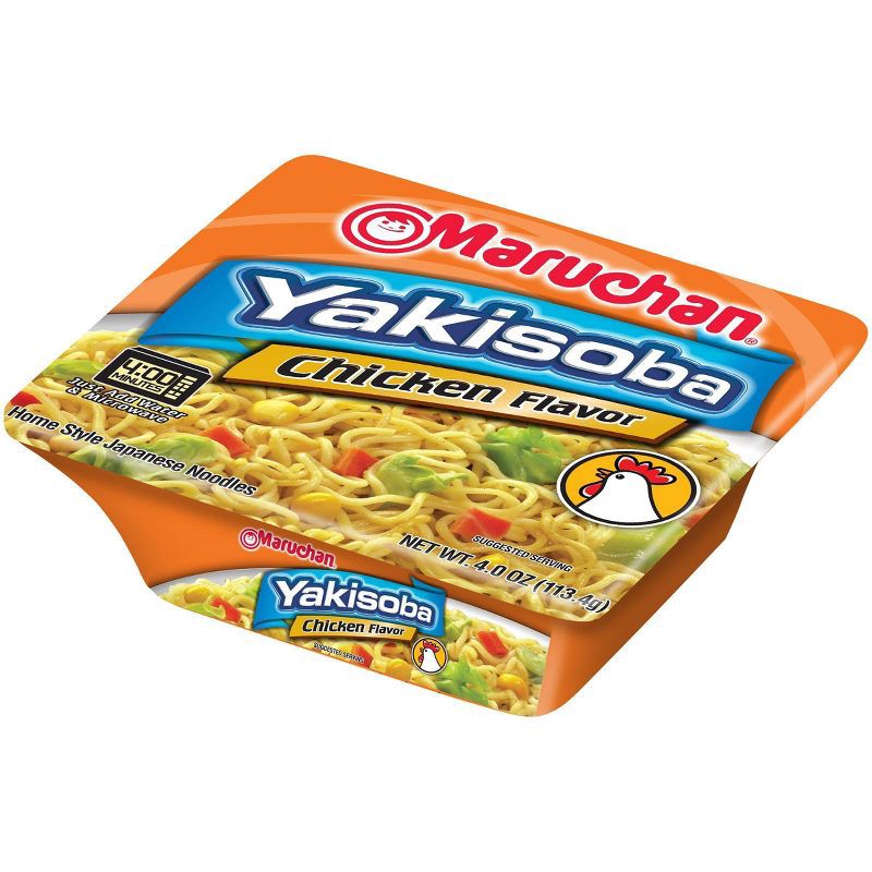 slide 2 of 6, Maruchan Yakisoba Chicken Flavor Noodles - 4oz, 4 oz