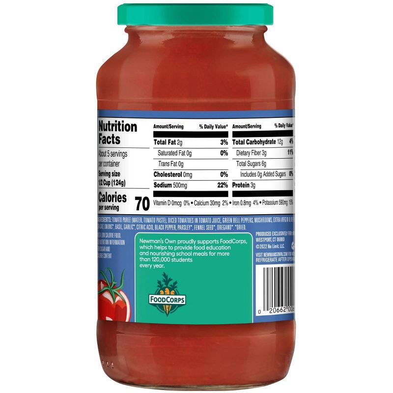 Newman's Own Sockarooni Pasta Sauce 24oz 24 Oz | Shipt