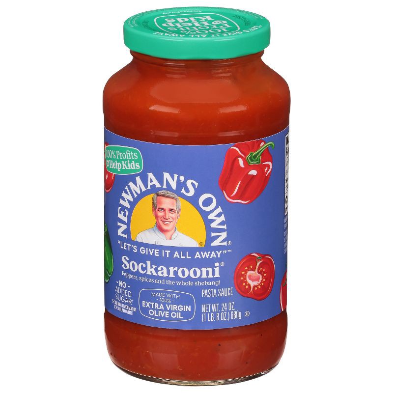 Newman's Own Sockarooni Pasta Sauce 24oz 24 Oz | Shipt