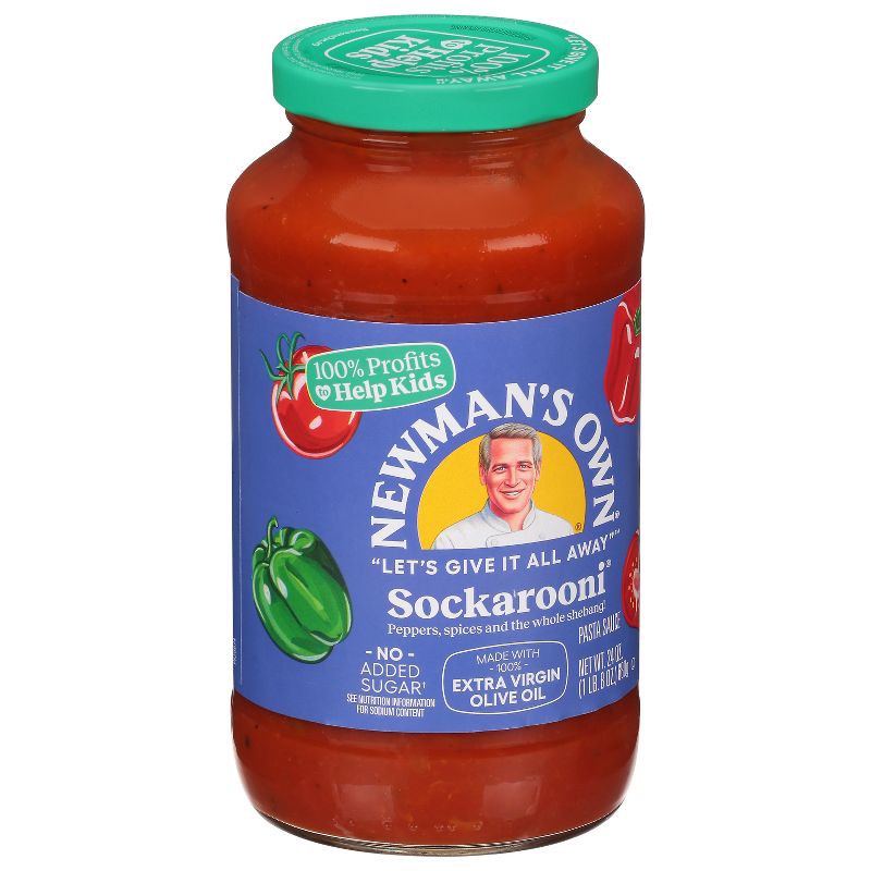 Newman's Own Sockarooni Pasta Sauce 24oz 24 Oz | Shipt