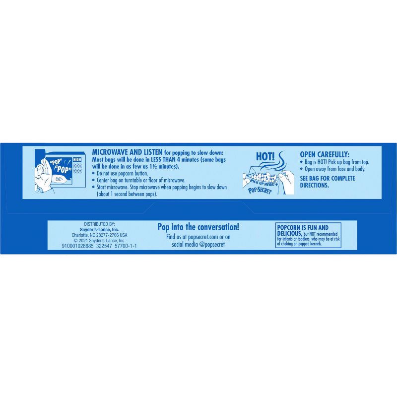 slide 6 of 9, Pop Secret Microwave Popcorn Movie Theater Butter Flavor - 19.2oz/6ct, 19.2 oz, 6 ct