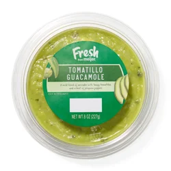 Fresh from Meijer Tomatillo Guacamole 8 oz.