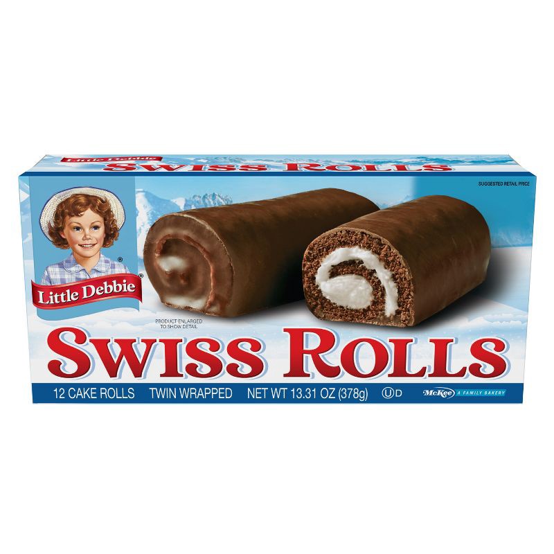 slide 2 of 4, Little Debbie Swiss Rolls - 13.31oz/12ct, 13.31 oz, 12 ct