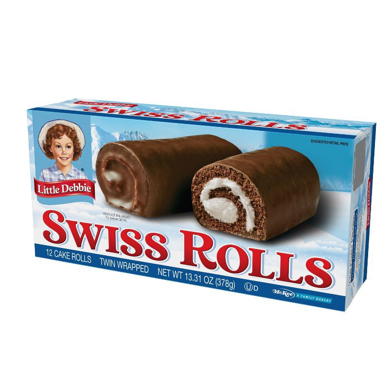 slide 3 of 4, Little Debbie Swiss Rolls - 13.31oz/12ct, 13.31 oz, 12 ct