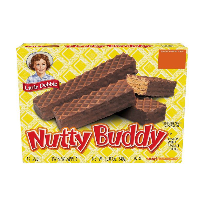 slide 2 of 7, Little Debbie Nutty Bars - 12ct, 12 ct