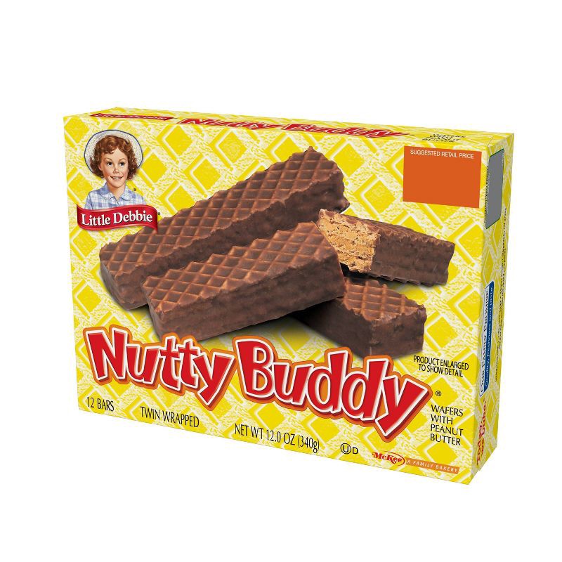 slide 3 of 7, Little Debbie Nutty Bars - 12ct, 12 ct