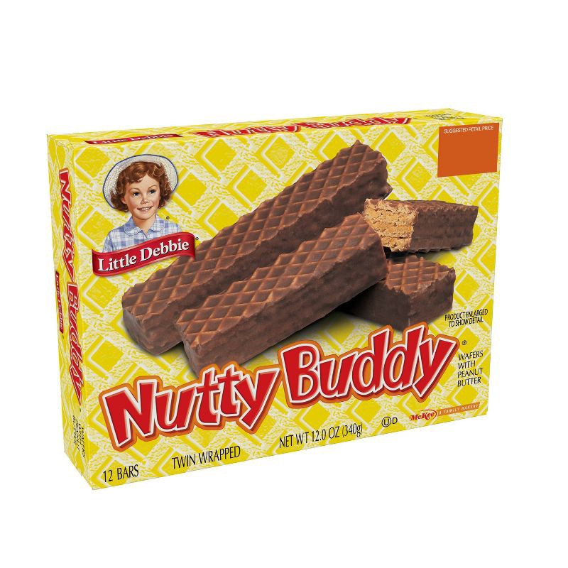 slide 1 of 7, Little Debbie Nutty Bars - 12ct, 12 ct