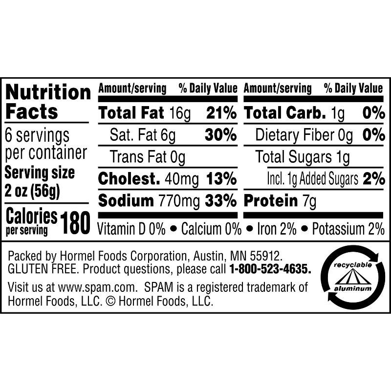 slide 13 of 15, SPAM Classic Lunch Meat - 12oz, 12 oz