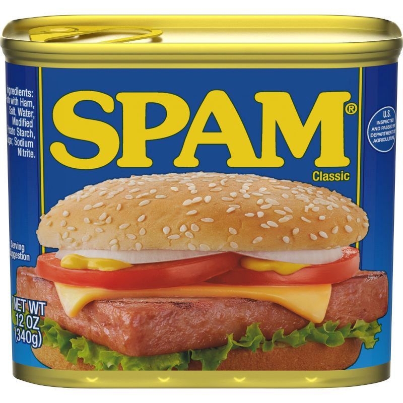 slide 1 of 15, SPAM Classic Lunch Meat - 12oz, 12 oz