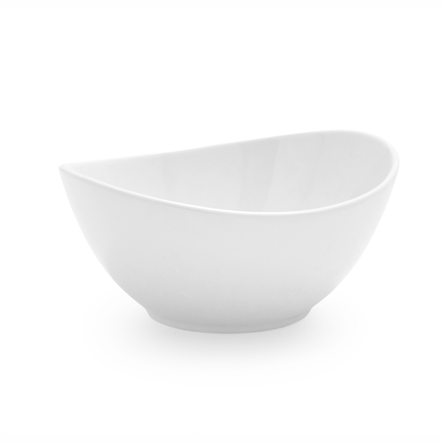 slide 1 of 1, Sur La Table Porcelain Swoop Bowl, 7 in