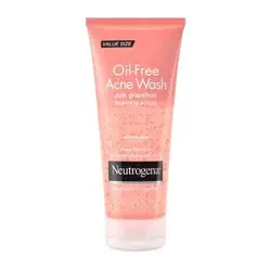 Neutrogena Oil Free Pink Grapefruit Acne Face Wash with Vitamin C for Breakouts - 6.7 fl oz