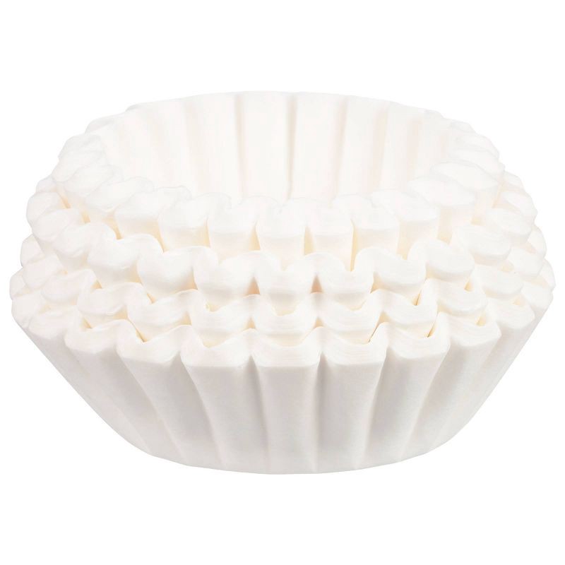 slide 6 of 7, Melitta 4-6cup White Coffee Filters 200ct: Small Basket Filters, 5 Cup Size, Disposable Paper, Brown Color, 200 Pack, 200 ct, 200 ct