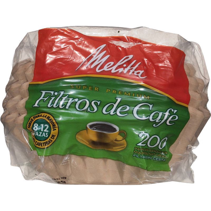 slide 2 of 6, Melitta 8-12cup Super Premium Coffee Filters 200ct, 200 ct