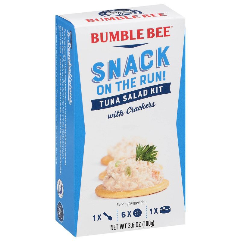 slide 3 of 6, Bumble Bee Tuna Salad with Crackers Snack Kit - 3.5oz, 3.5 oz