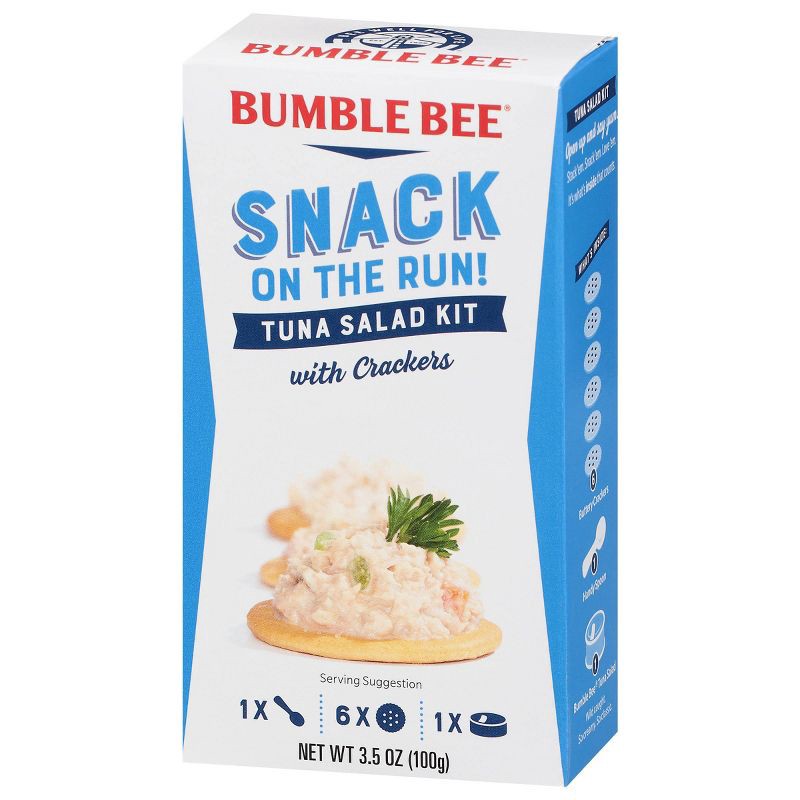 slide 4 of 6, Bumble Bee Tuna Salad with Crackers Snack Kit - 3.5oz, 3.5 oz