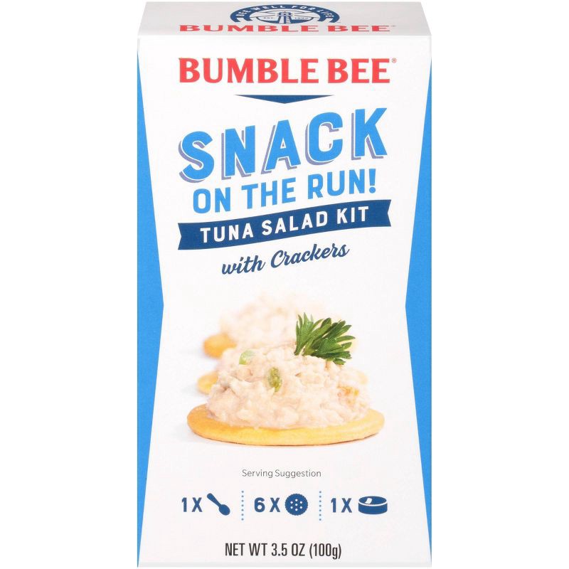 slide 6 of 6, Bumble Bee Tuna Salad with Crackers Snack Kit - 3.5oz, 3.5 oz