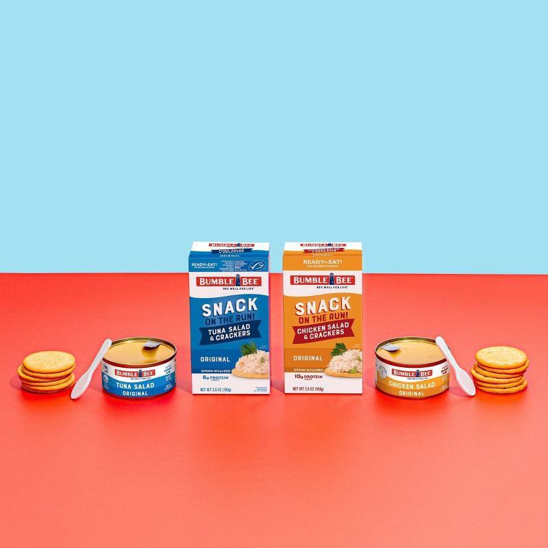 slide 10 of 10, Bumble Bee Tuna Salad with Crackers Snack Kit - 3.5oz, 3.5 oz