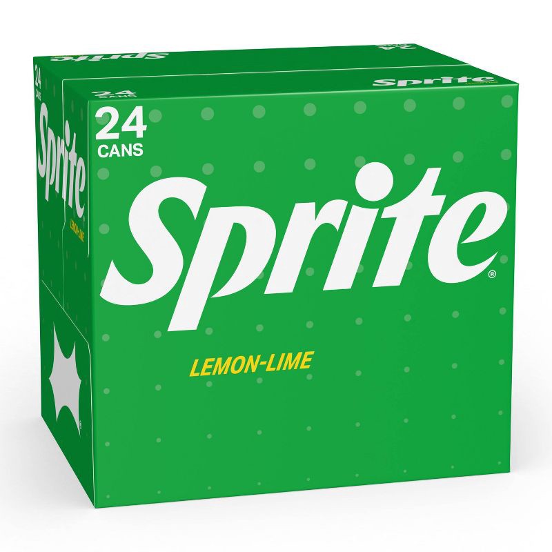 slide 2 of 7, Sprite Soda - 24pk/12 fl oz Cans, 24 ct; 12 fl oz