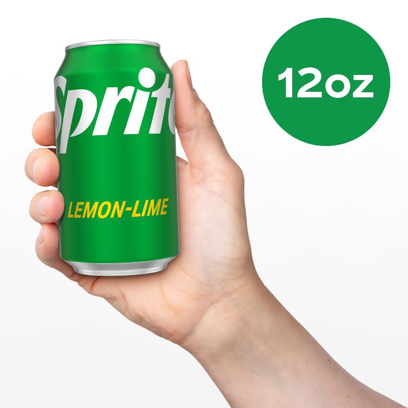 slide 6 of 7, Sprite Soda - 24pk/12 fl oz Cans, 24 ct; 12 fl oz