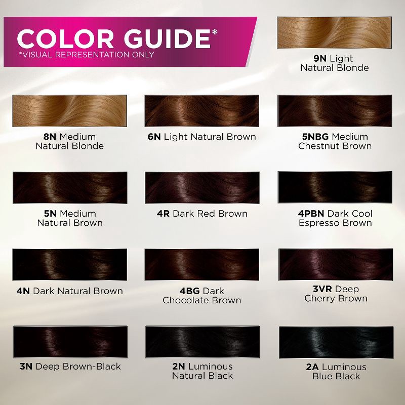 slide 9 of 9, John Frieda Brilliant Brunette Precision Foam Color, Hair Color Foam - 3N Deep Brown/Black, 1 ct