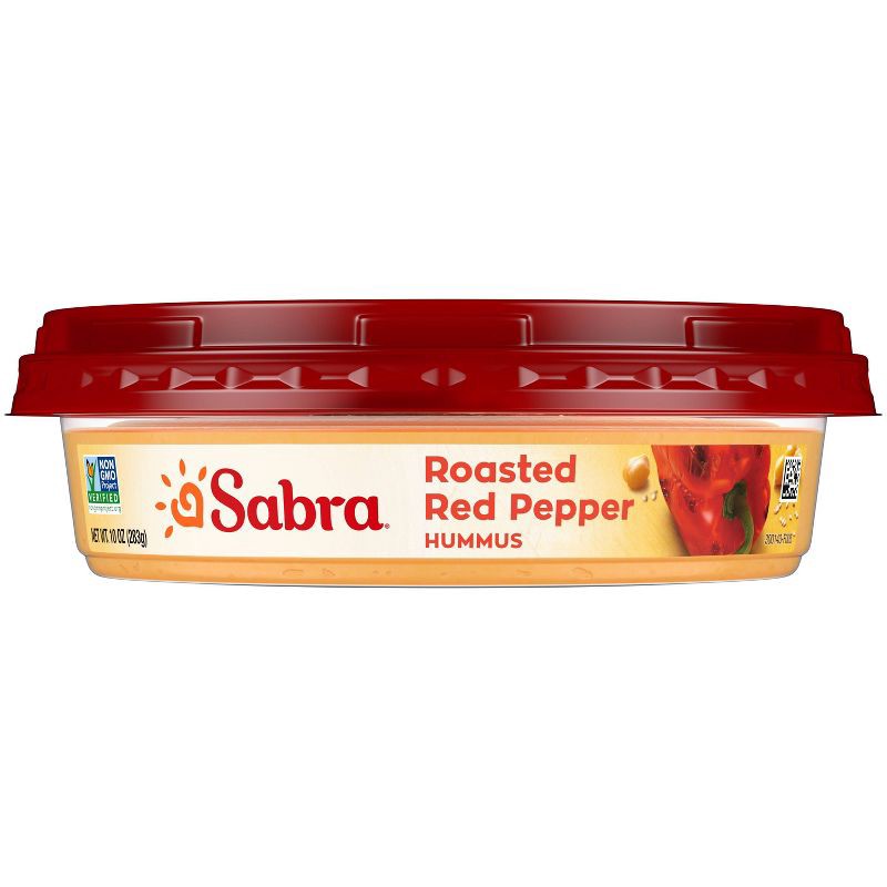 slide 2 of 3, Sabra Roasted Red Pepper Hummus - 10oz, 10 oz