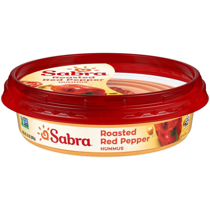 slide 3 of 3, Sabra Roasted Red Pepper Hummus - 10oz, 10 oz