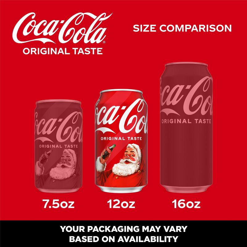 slide 2 of 3, Coca-Cola Soda - 24pk/12 fl oz Cans, 24 ct; 12 fl oz