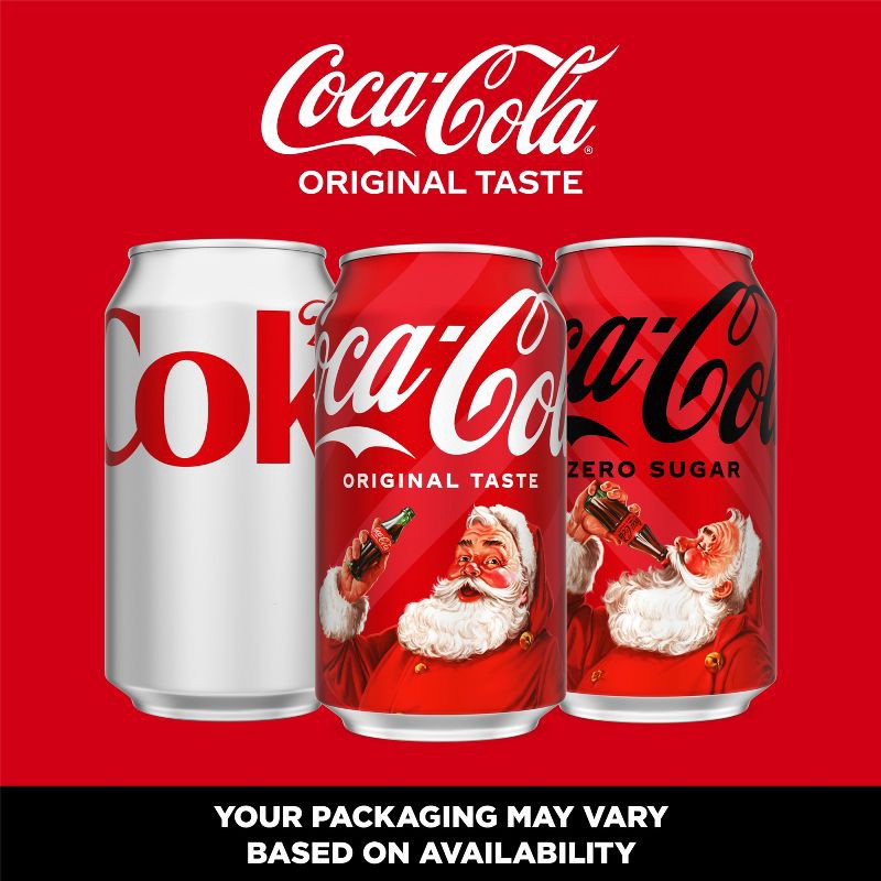 slide 3 of 3, Coca-Cola Soda - 24pk/12 fl oz Cans, 24 ct; 12 fl oz