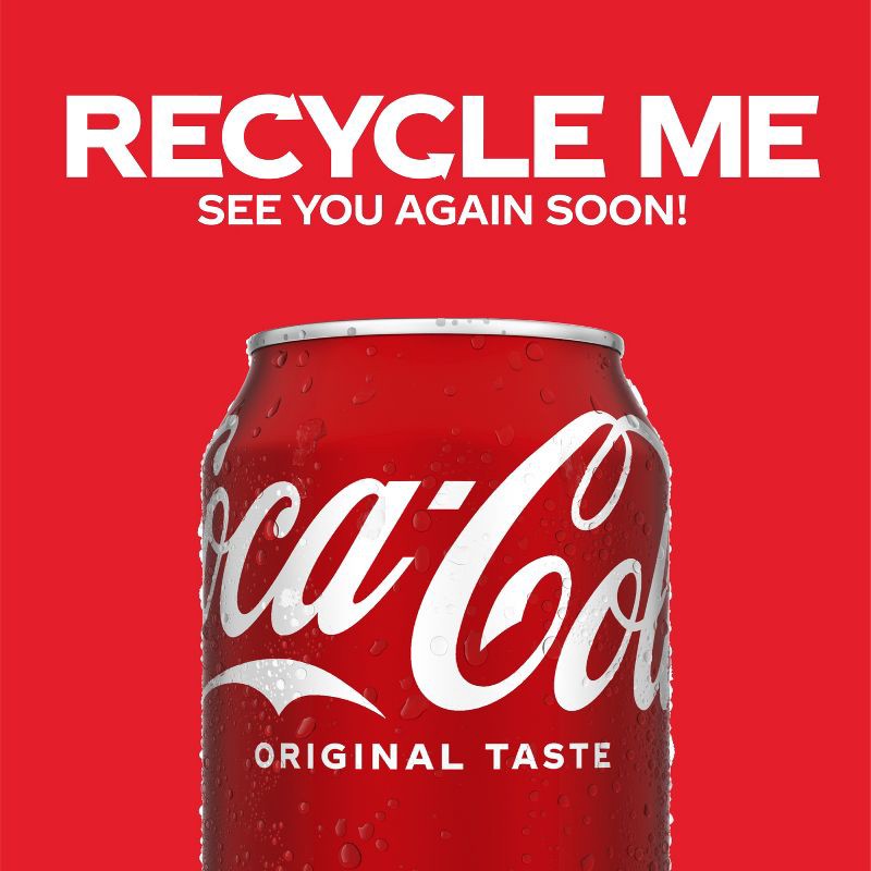 slide 9 of 9, Coca-Cola Soda - 24pk/12 fl oz Cans, 24 ct; 12 fl oz