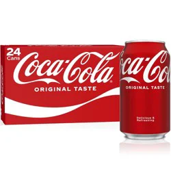 Coca-Cola Soda - 24pk/12 fl oz Cans