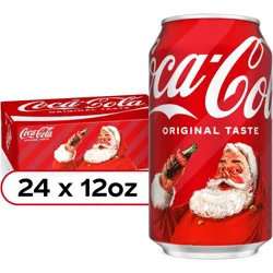 Coca-Cola Soda - 24pk/12 fl oz Cans