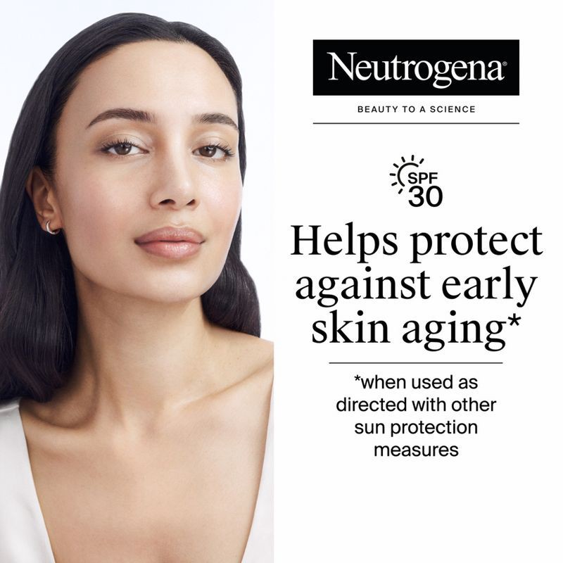 slide 3 of 10, Neutrogena Rapid Wrinkle Repair Retinol Face & Neck with Hyaluronic Acid - SPF 30 - 1 fl oz, 30 ct; 1 fl oz