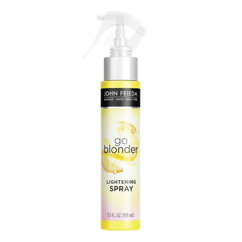 slide 1 of 7, John Frieda Go Blonder Lightening Spray, Hair Lightener with Citrus and Chamomile, Brighter Shade - 3.5 fl oz, 3.5 fl oz