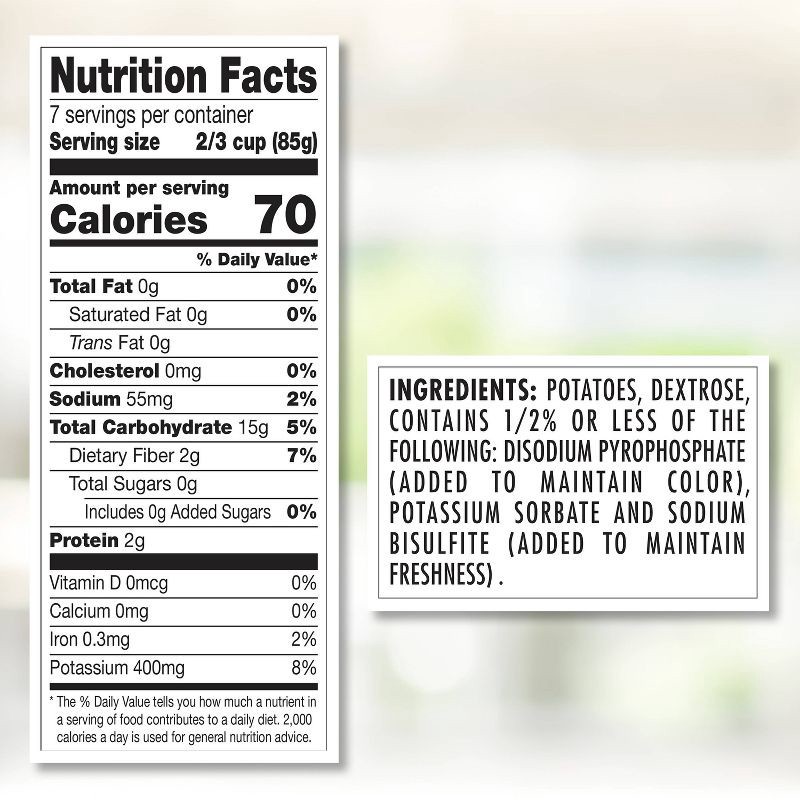 slide 7 of 7, Simply Potatoes Gluten Free Shredded Hash Browns - 20oz, 20 oz