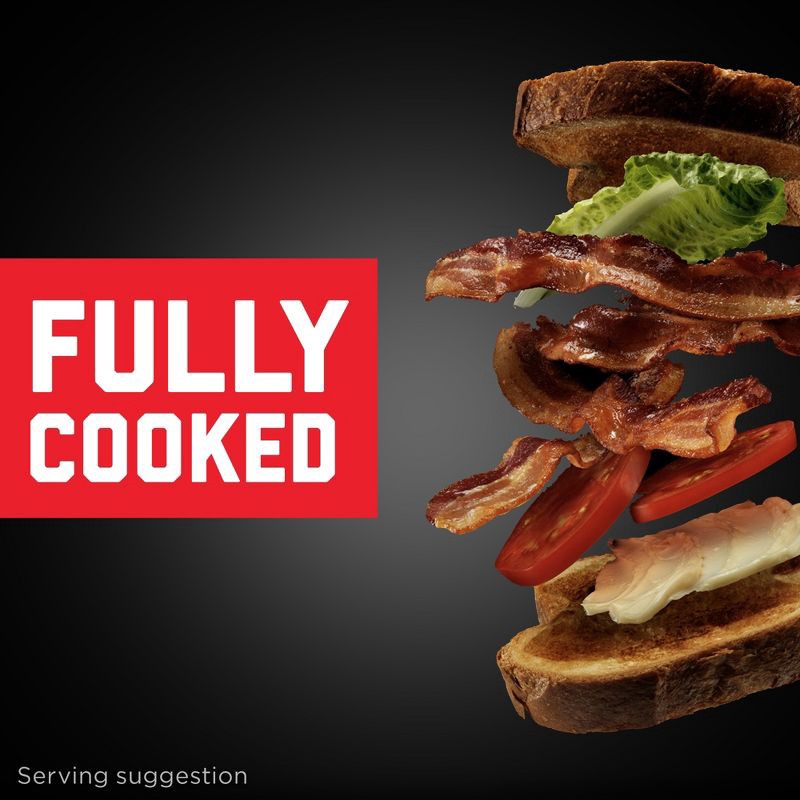 slide 9 of 11, Hormel Fully Cooked Bacon Slices - 2.52oz, 2.52 oz