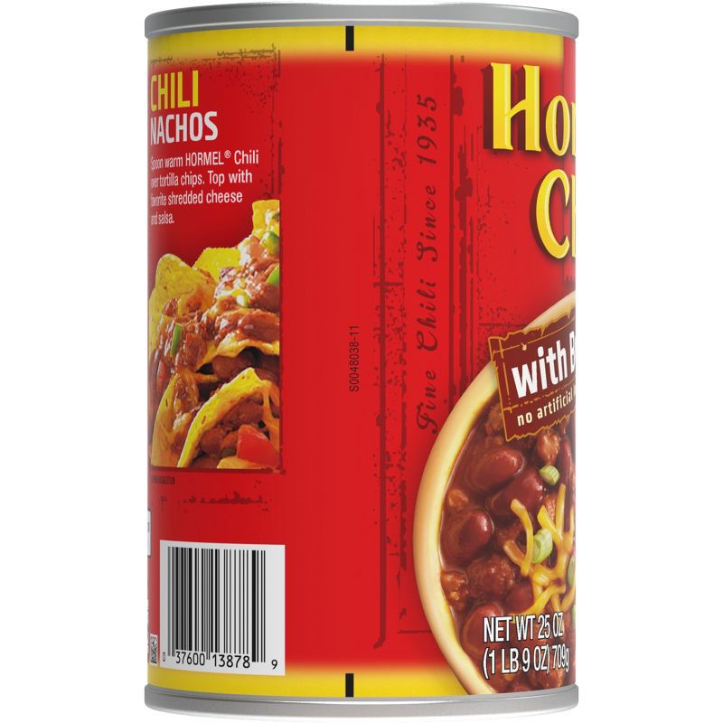 slide 3 of 9, Hormel Gluten Free Chili with Beans - 25oz, 25 oz