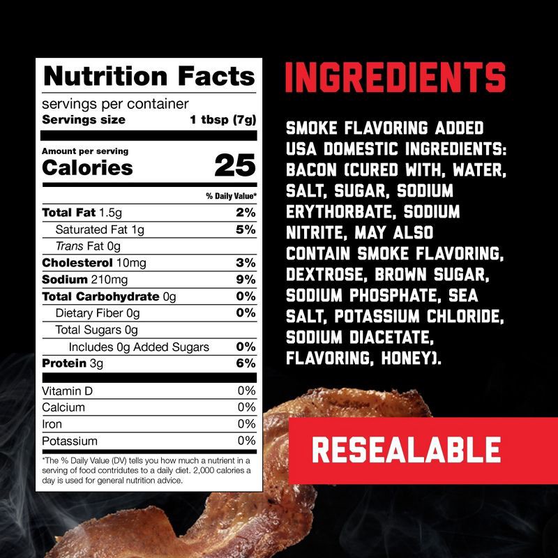 slide 5 of 10, Hormel Original Real Crumbled Bacon Bits - 4.3oz, 4.3 oz