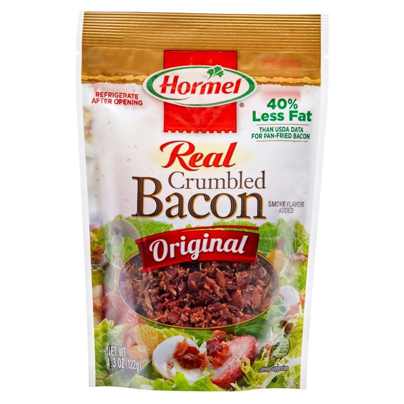 slide 1 of 9, Hormel Original Real Crumbled Bacon Bits - 4.3oz, 4.3 oz