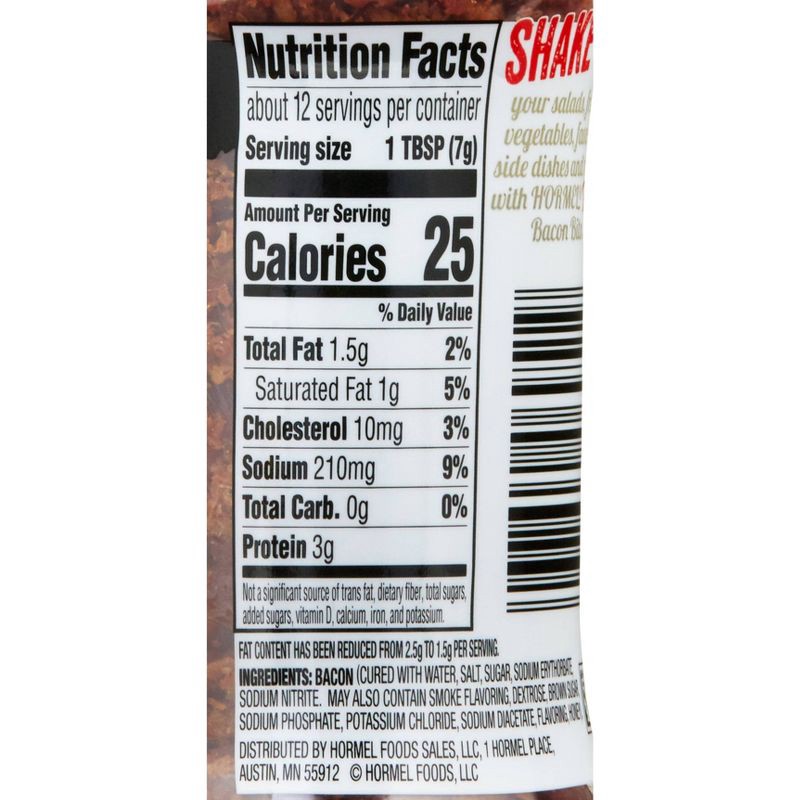 slide 5 of 9, Hormel Real Bacon Bits 3oz, 3 oz