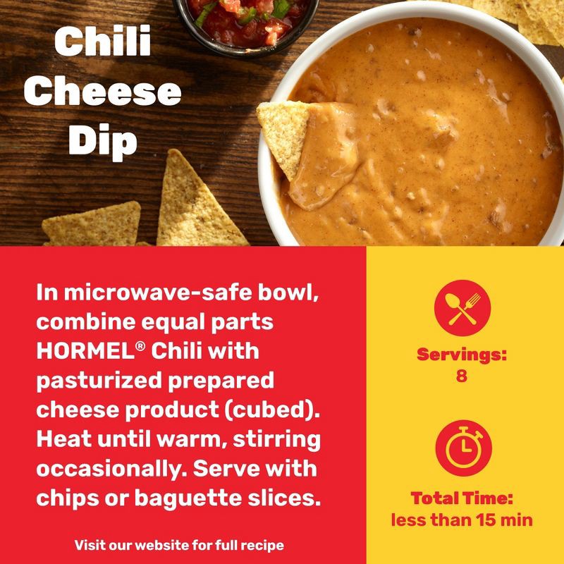 slide 11 of 12, Hormel No Beans Chili - 15oz, 15 oz