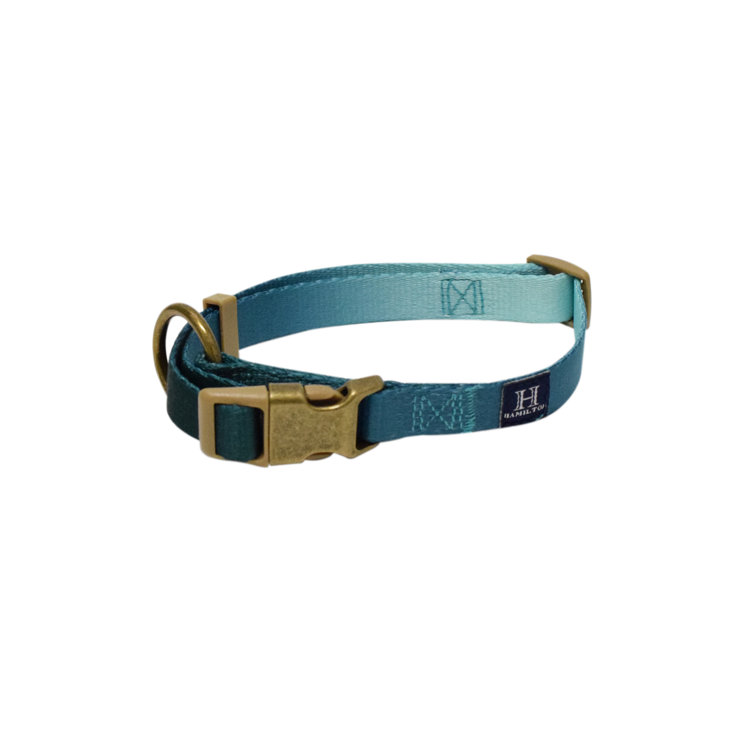 slide 2 of 2, Hamilton Eco Venture Recycled Ombre Adjustable Dog Collar - Sage, Sm-Med